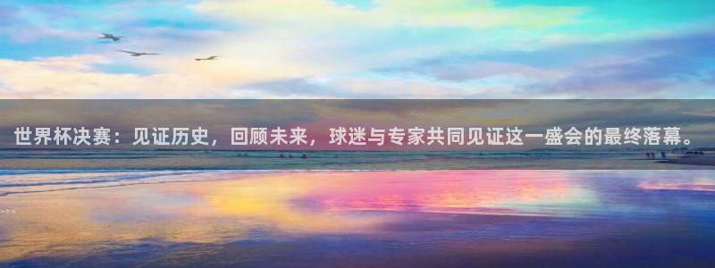 2026年世界杯对阵图：世界杯决赛：见证历史，回顾未来，球迷与专家共同见证这一盛会的最终落幕。