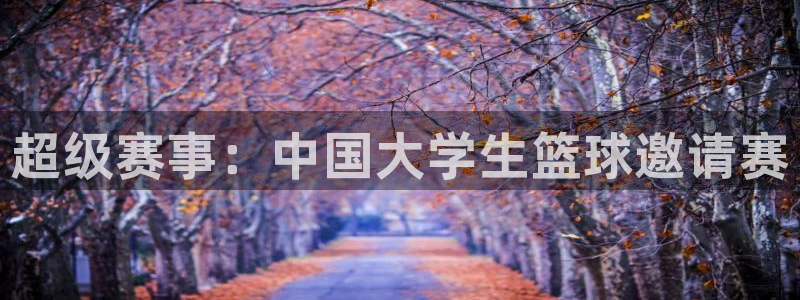 亚洲杯足球：超级赛事：中国大学生篮球邀请赛