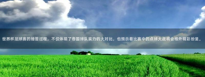2026世界杯足球赛程时间表：世界杯足球赛的抽签过程，不仅体现了各国球队实力的大对比，也预示着比赛中的点球大战将会格外精彩纷呈。